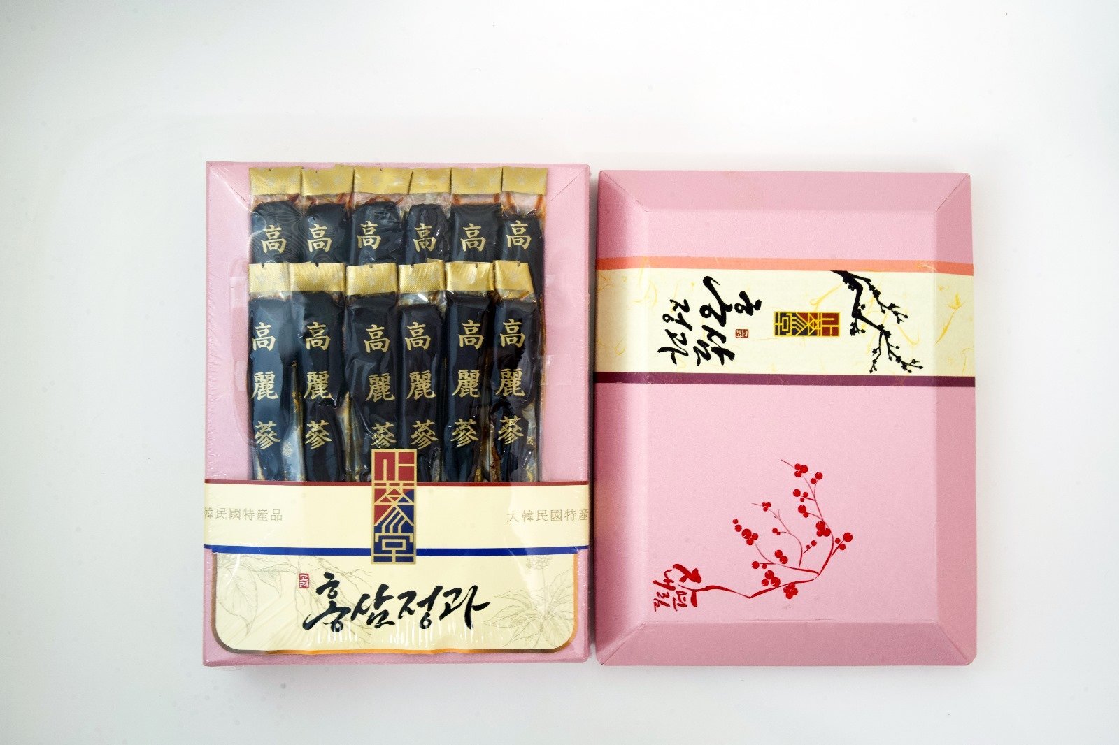 Korean Red Ginseng Root mixed Honey (Large 12 roots)